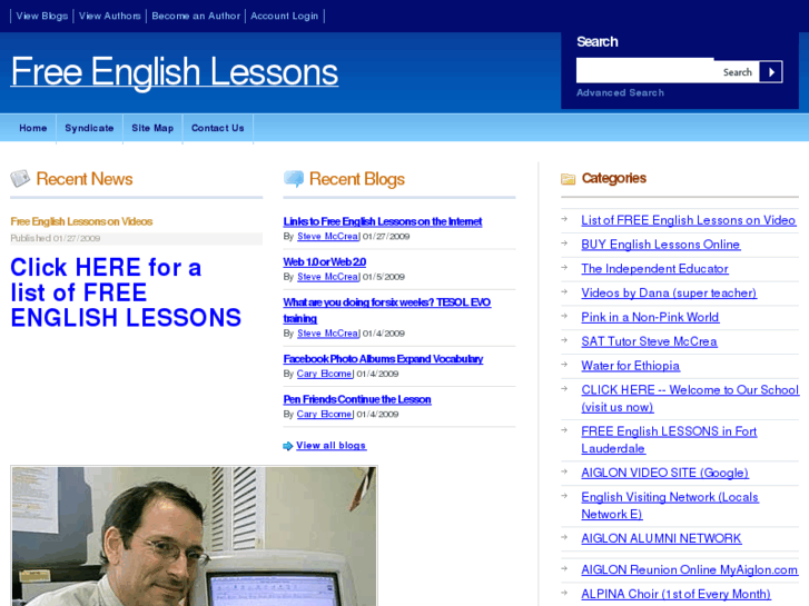 www.freeenglishlessons.com