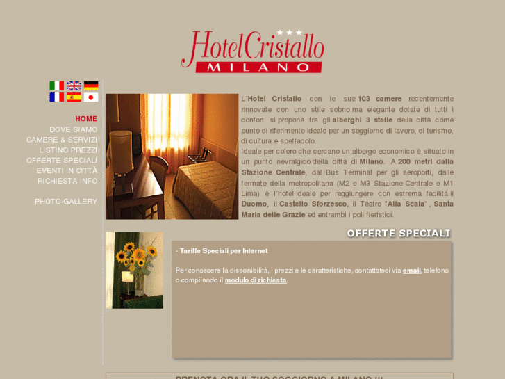 www.hotelcristallomilan.com