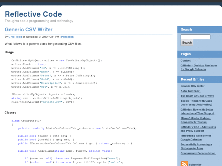 www.reflectivecode.com