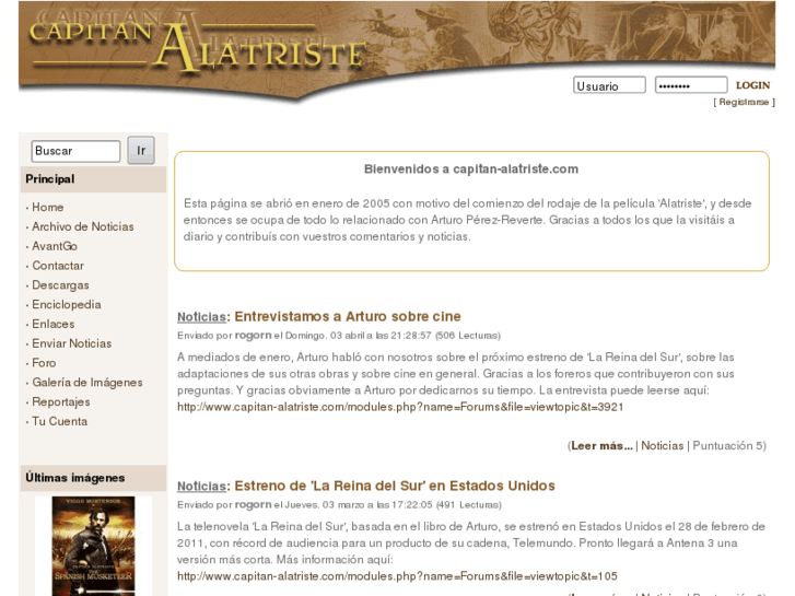 www.capitan-alatriste.com