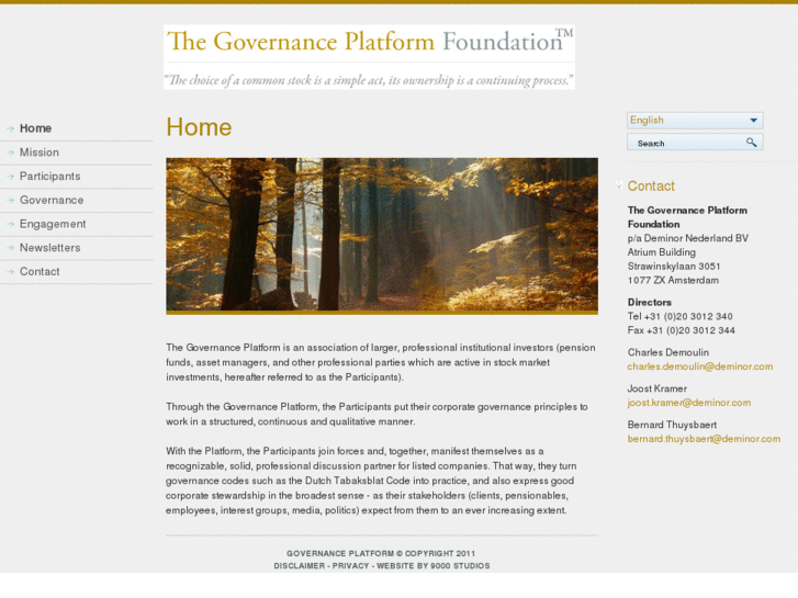 www.governanceplatform.com