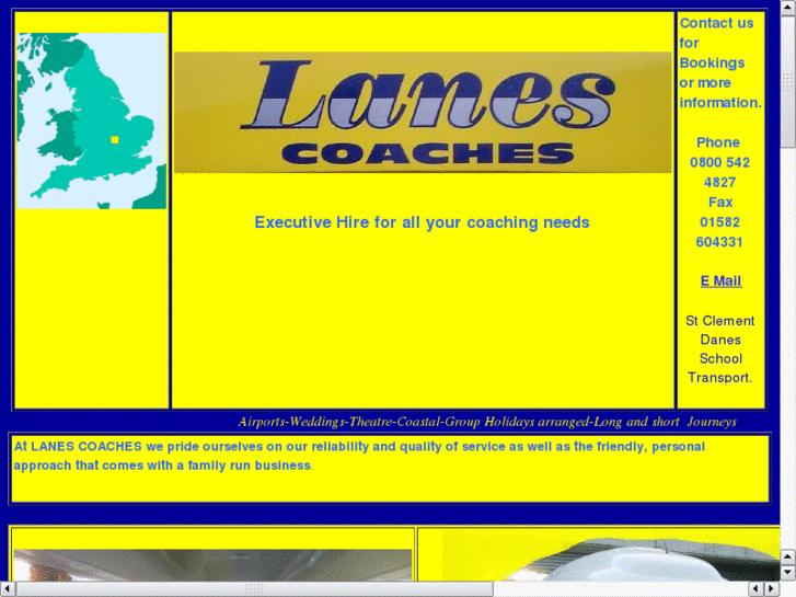 www.lanescoaches.com