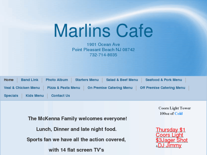 www.marlinscafe.net