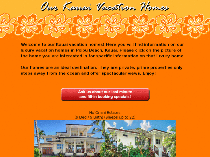 www.ourkauaivacationhomes.com