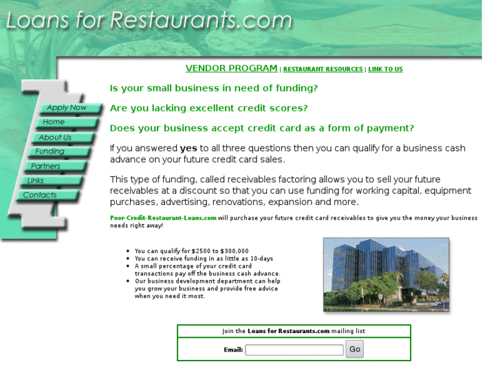 www.poor-credit-restaurant-loans.com