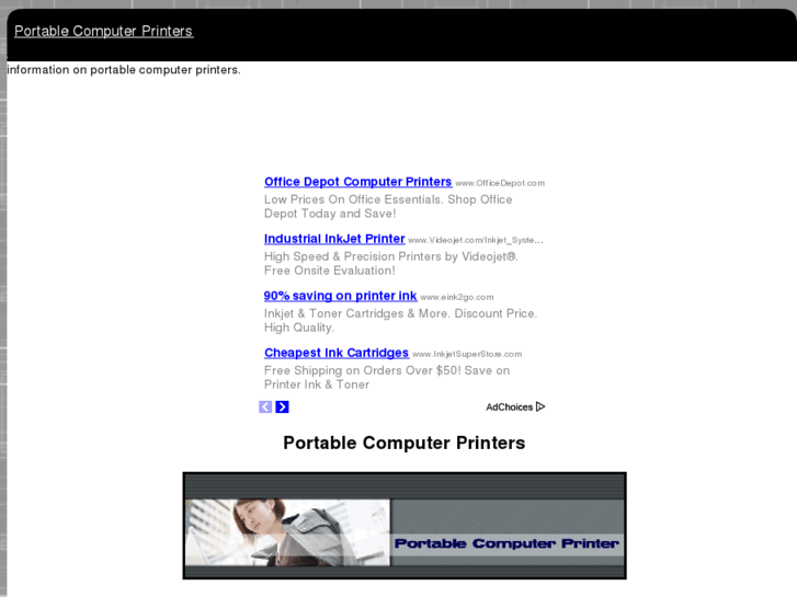 www.portablecomputerprinters.com