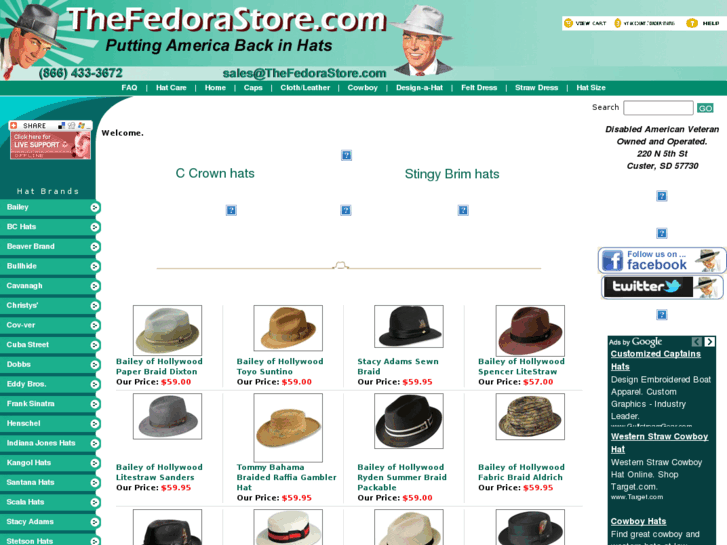 www.thefedorastore.com