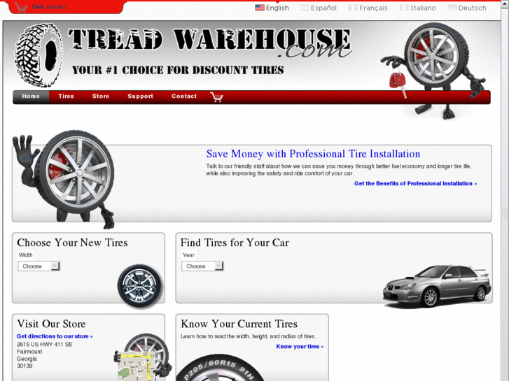 www.treadwarehouse.com