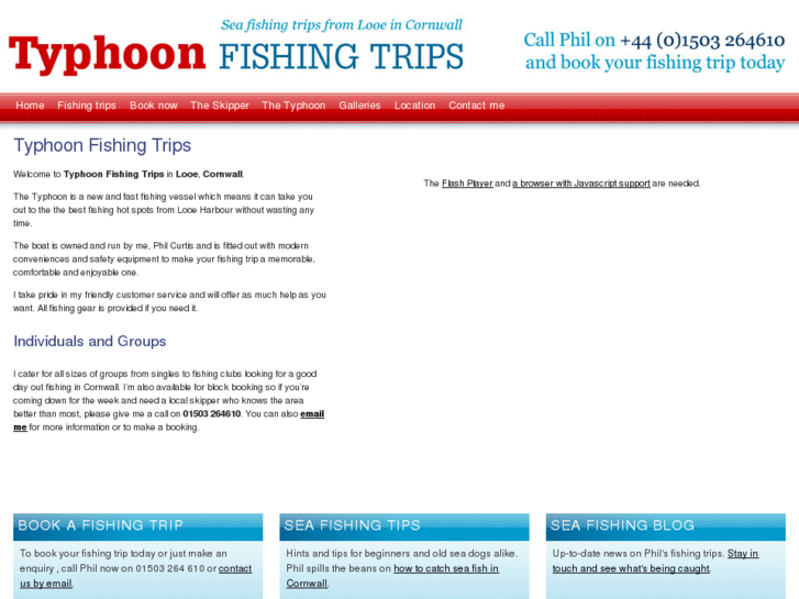 www.typhoonfishingtrips.com