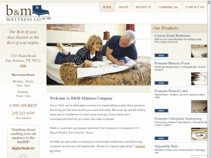 www.bandmmattress.com