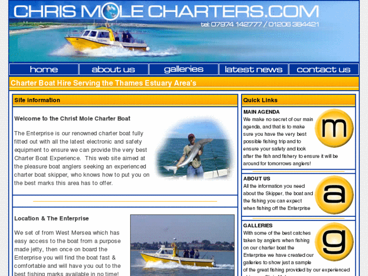 www.chrismolecharters.com