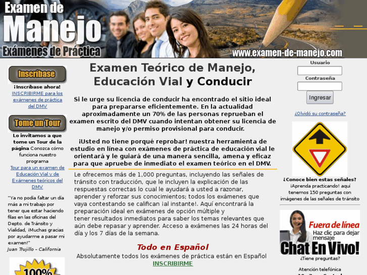 www.examen-de-manejo.com