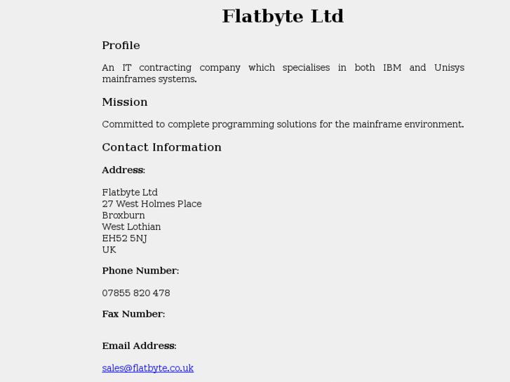 www.flatbyte.co.uk