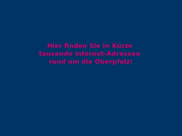 www.oberpfalz-online.info