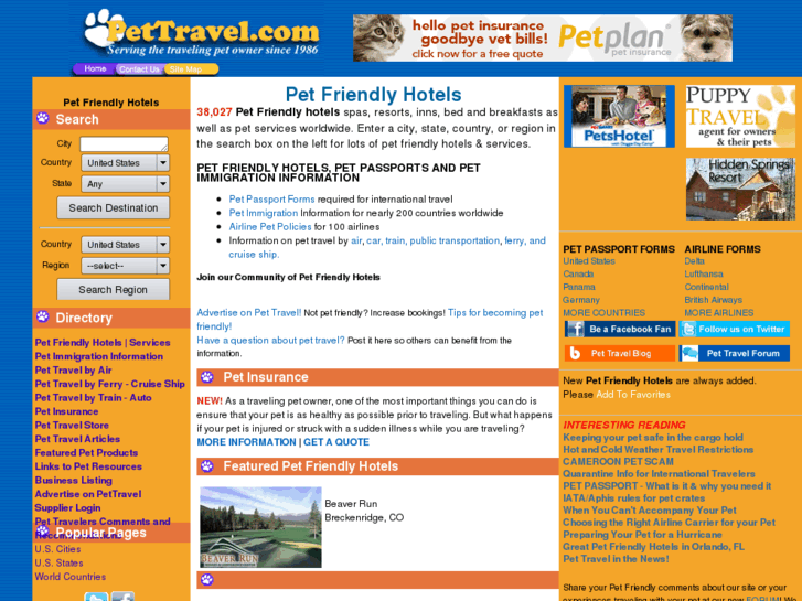 www.pettravel.com