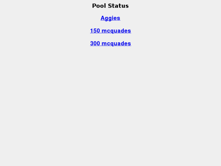 www.poolstatus.com