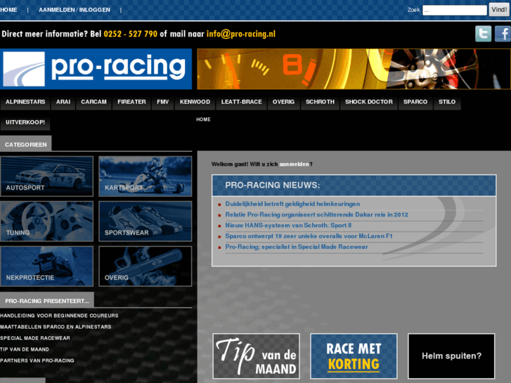 www.pro-racing.nl