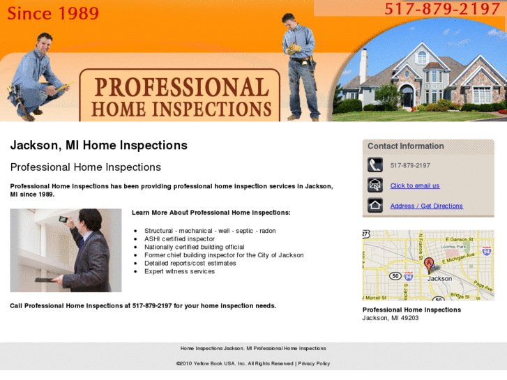 www.professionalhomeinspectionsmi.net