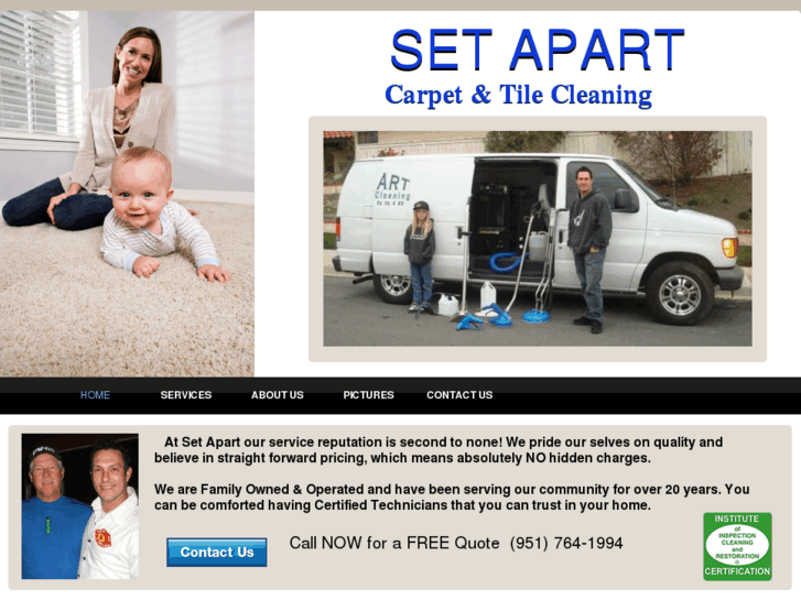 www.setapartcarpetcleaning.com