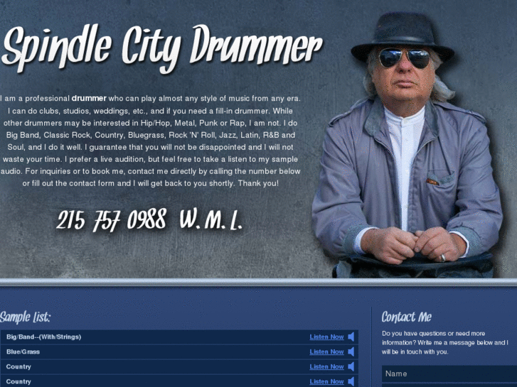 www.spindlecitydrummer.com