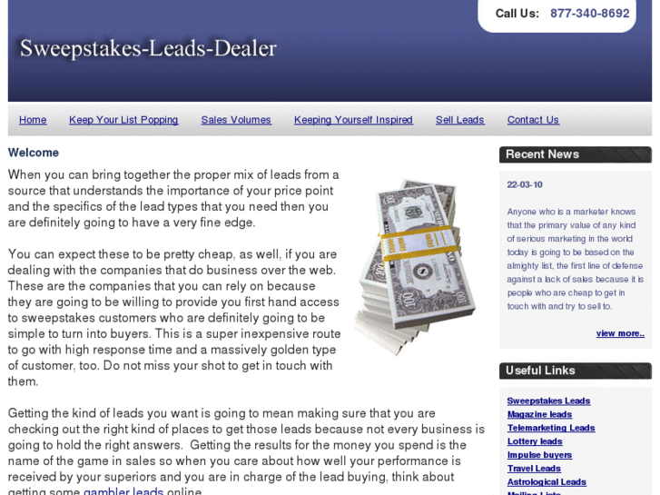 www.sweepstakes-leads-dealer.com