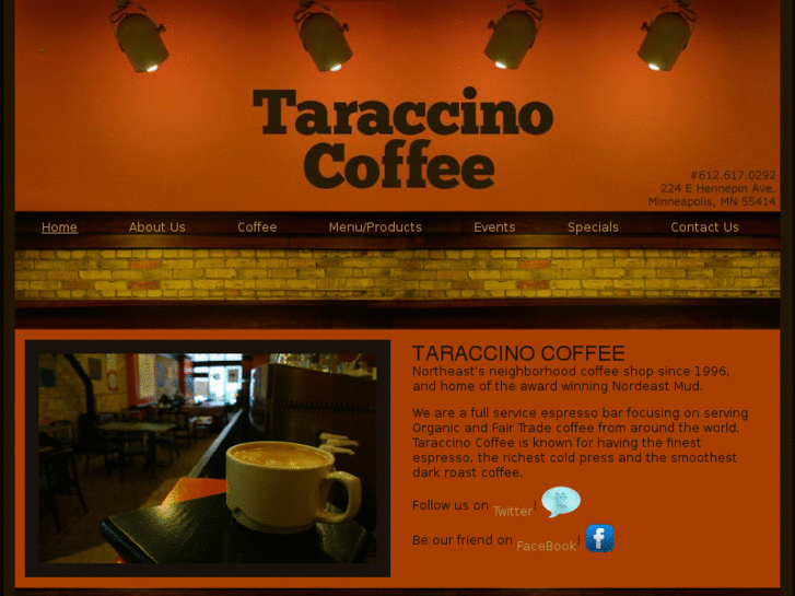 www.taraccinocoffee.com