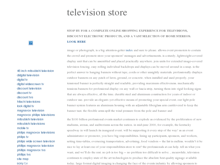 www.television-store.com