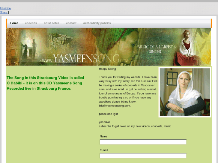 www.yasmeensong.com