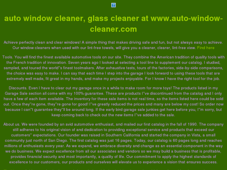 www.auto-window-cleaner.com