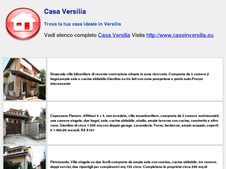 www.casaversilia.org