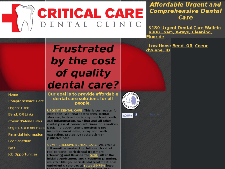 www.criticalcaredentalclinic.com