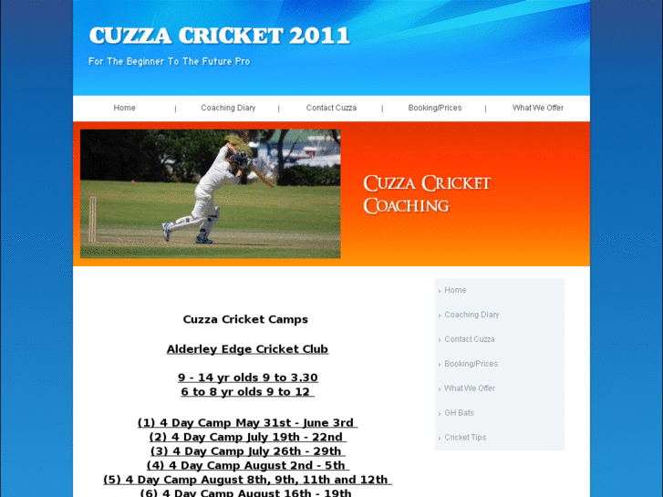 www.cuzzacricket.com