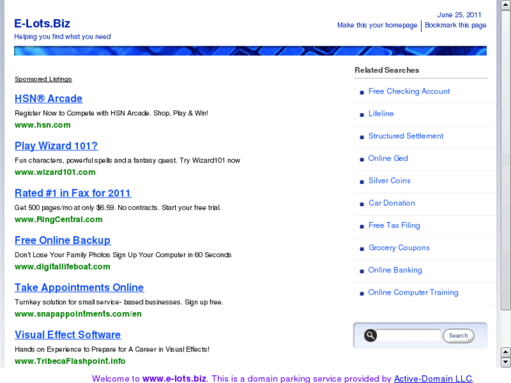 www.e-lots.biz