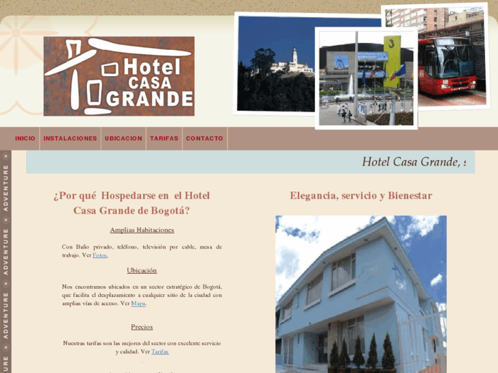 www.hotelcasagrandebogota.com