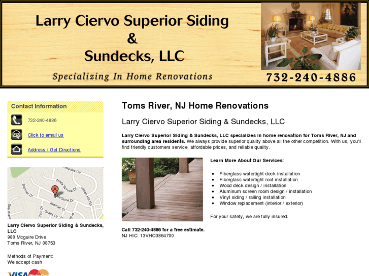 www.larryciervosuperiorsidingsundecks.com