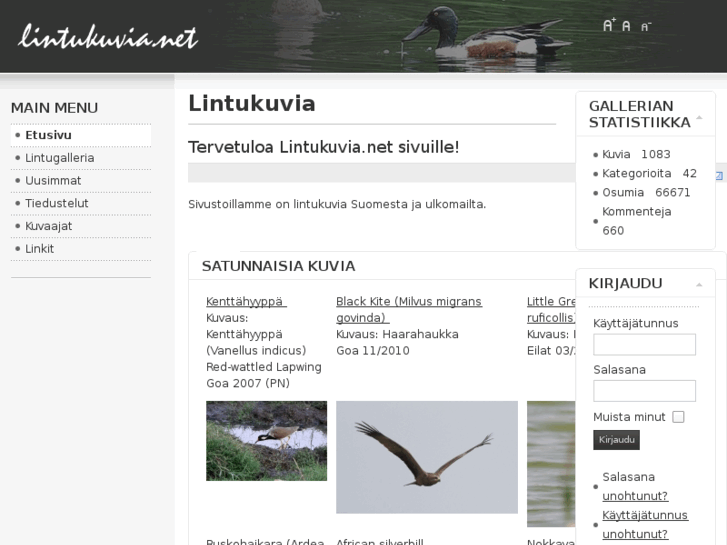 www.lintukuvia.net