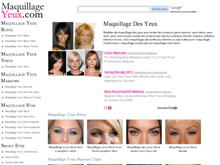 www.maquillageyeux.com