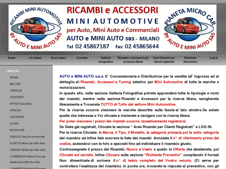 www.ricambiminiauto.com