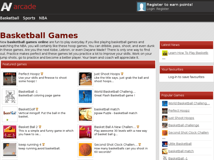 www.thebasketballgamesonline.com