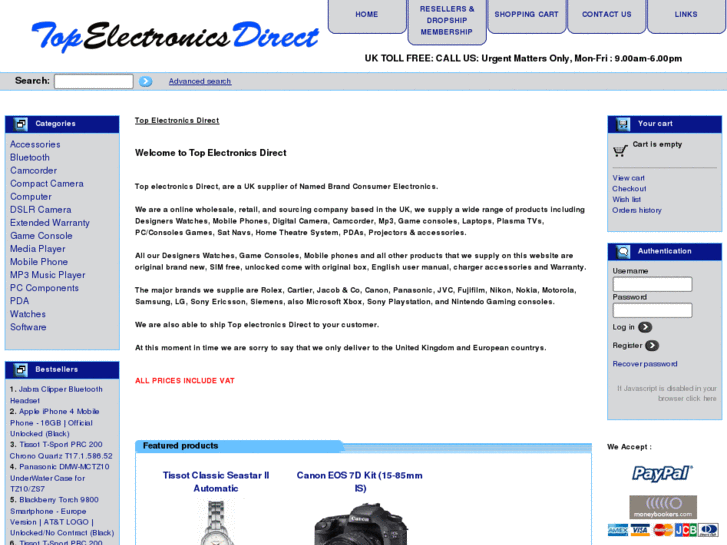 www.topelectronicsdirect.com