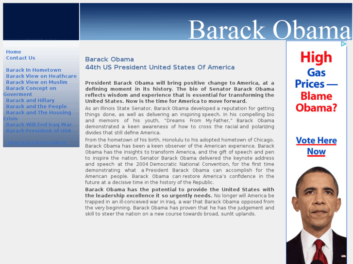 www.uspresidentbarackobama.com