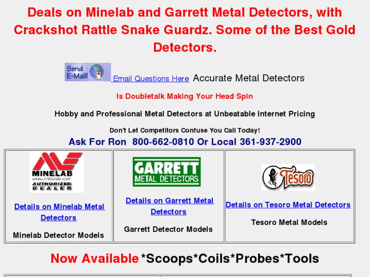 www.accuratemetaldetectors.com