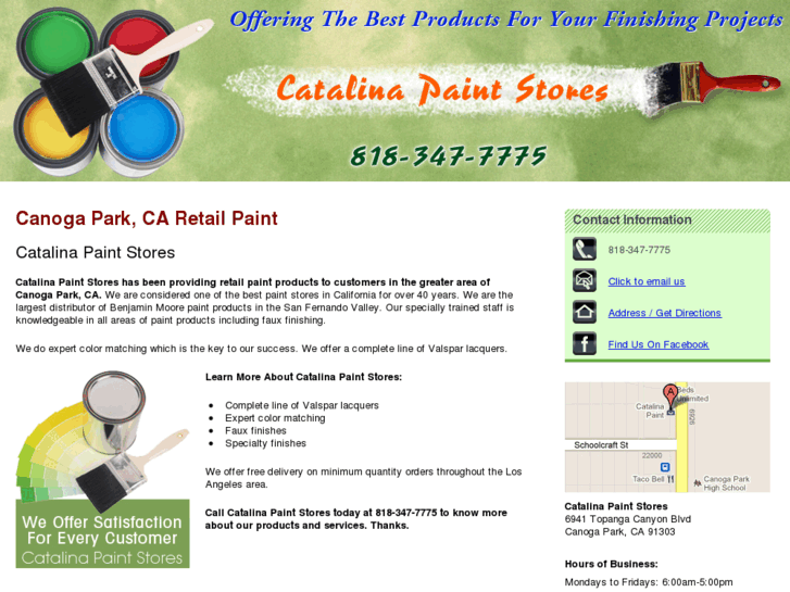 www.catalinapaintstores.com