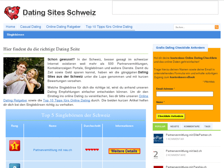www.datingsitesschweiz.com