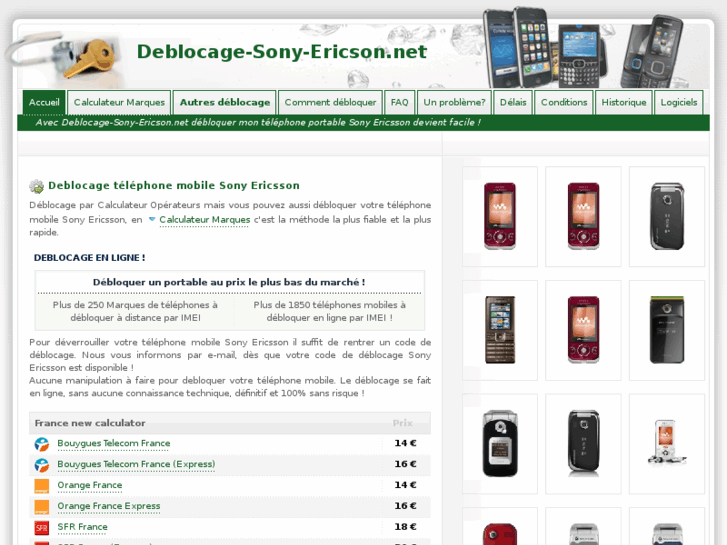 www.deblocage-sony-ericsson.net