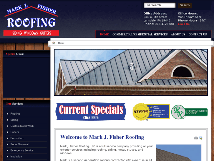 www.fisherroofing.biz