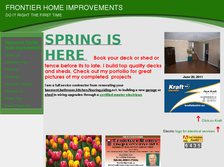 www.frontierhomeimprovements.com