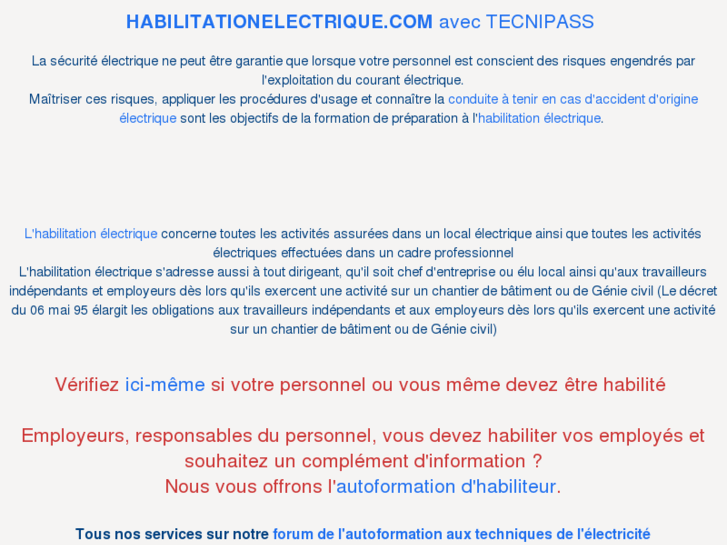 www.habilitationelectrique.com