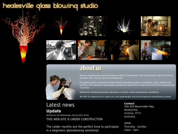 www.healesvilleglassblowingstudio.com