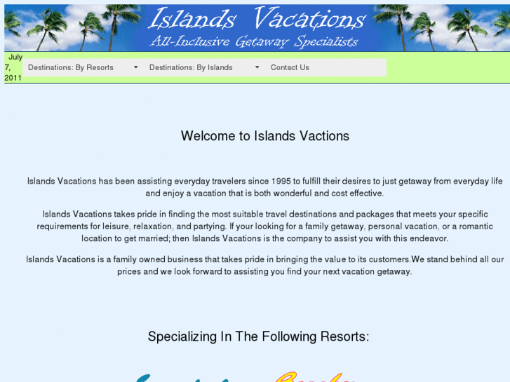 www.islandsvacations.com